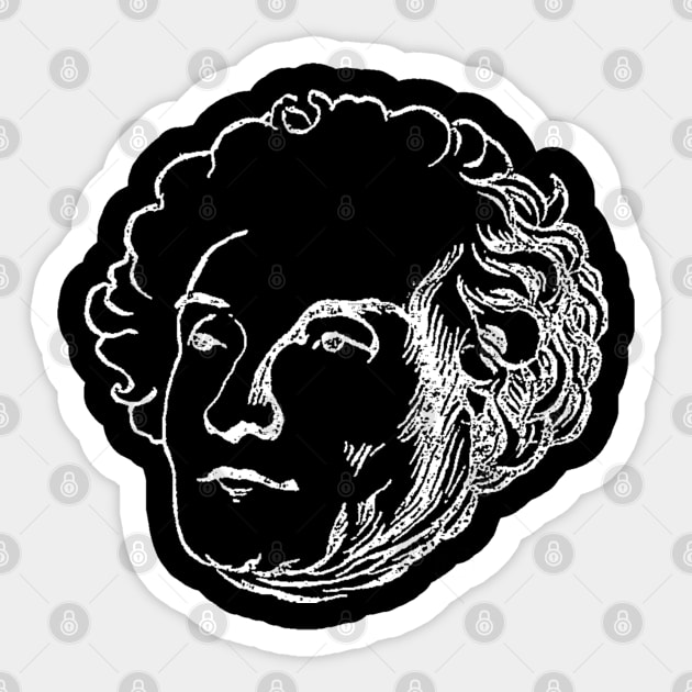 Maistre (White) Sticker by SenecaReads